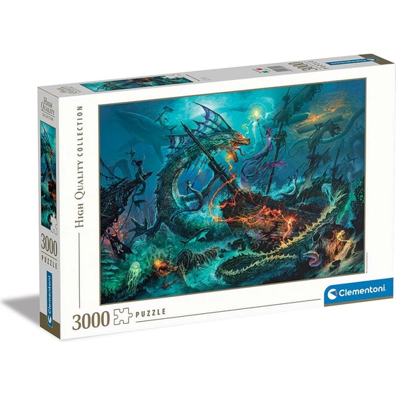 Παζλ Clementoni High Quality Collection Μάχη Κάτω Από τη Θάλασσα (3000 Κομμάτια) image 0