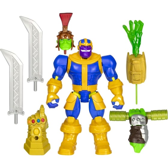 Hasbro Φιγούρα Marvel Avengers Hulk/ Thanos MixMashers Deluxe 1 Τμχ - Τυχαία Επιλογή Σχεδίου (F9266) image 11