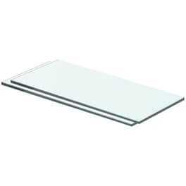 Ράφια Τοίχου VidaXL Πάνελ από Γυαλί 40x12 cm 2 Τμχ - Διάφανο
