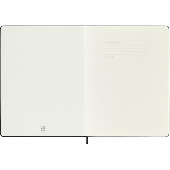 Ημερολόγιο Εβδομαδιαίο 2027 Moleskine 12M XL Hardcover Μαύρο image 5