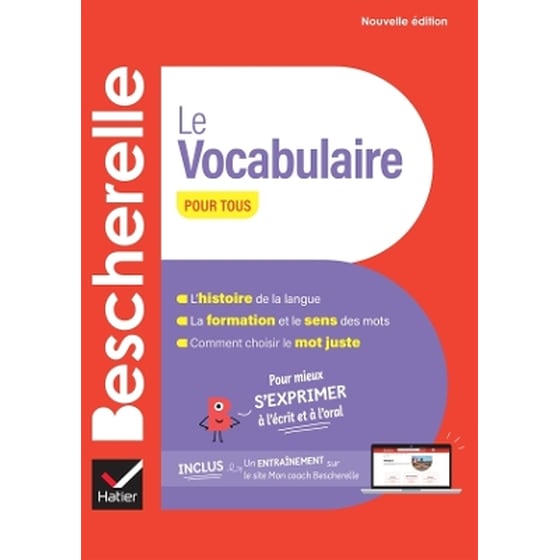 Bescherelle - Le vocabulaire pour tous (nouvelle édition) image 0