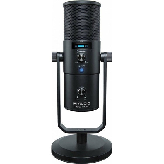 Πυκνωτικό Μικρόφωνο Multipattern M-Αudio Uber USB - Μαύρο image 0