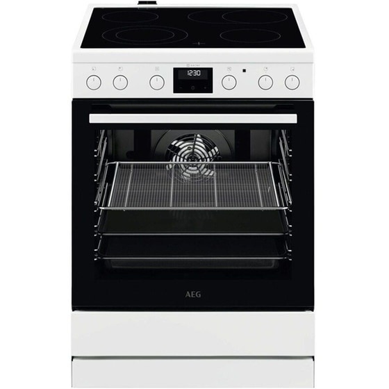 AEG CCB6442NBW SurroundCook 73 Lt Λευκό Ηλεκτρική Κουζίνα Κεραμική image 0