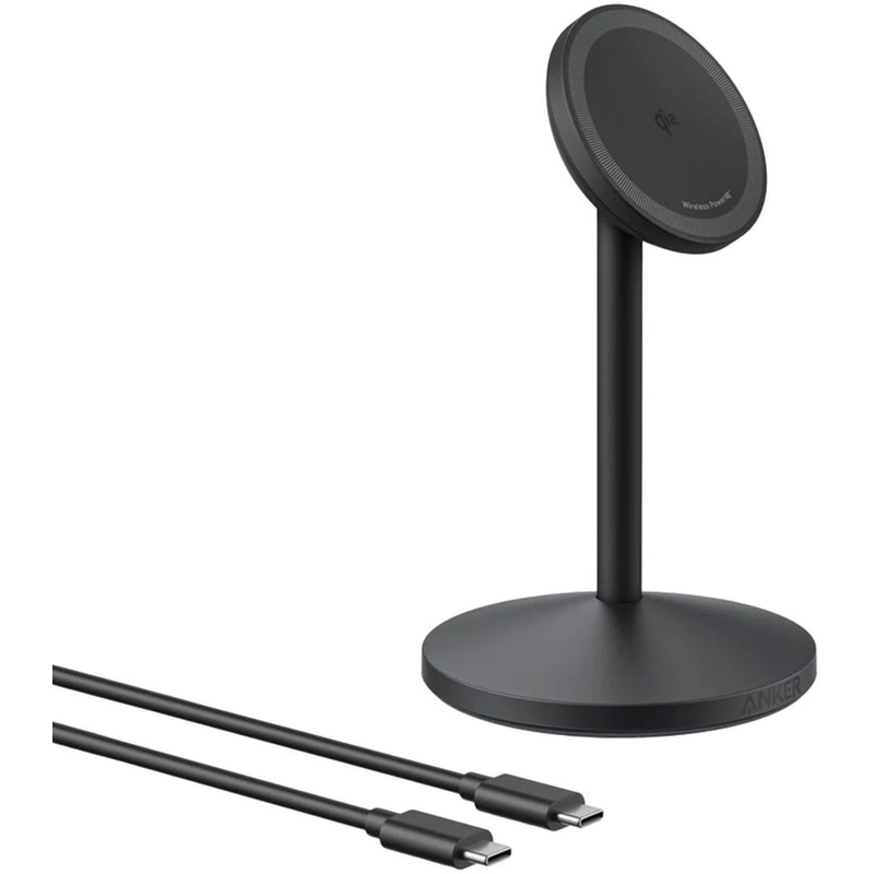 Ασύρματος Φορτιστής Anker MagGo Wireless Charger (Stand) USB-C 15W - Black