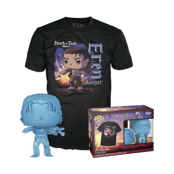 Funko Pop! Tees - Attack on Titan Final Season - Eren Jeager - (Large) image 0