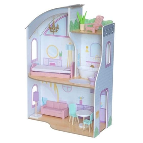 Kidkraft Κουκλόσπιτο Elise Με Έπιπλα And Αξεσουάρ Kk10237 image 1
