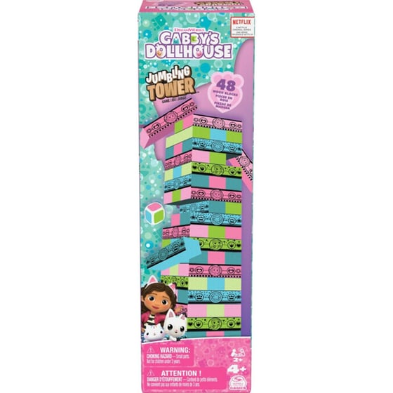 Gabby S Dollhouse: Jumbling Tower Επιτραπέζιο (Spin Master) image 0