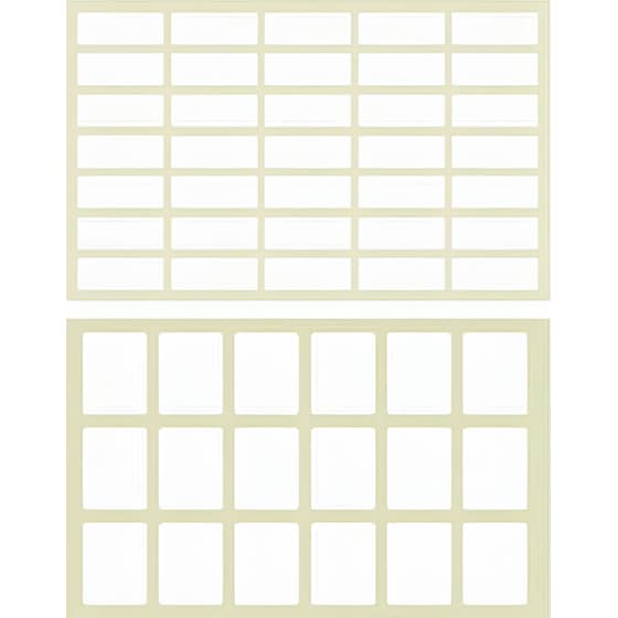 Αυτοκόλλητες Ετικέτες Justnote Λευκό (40 Φύλλα) image 0