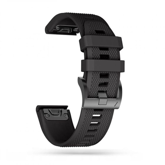 Λουράκι Tech-Protect Smooth για Garmin Fenix 5/6/6 Pro/7 - Black image 0