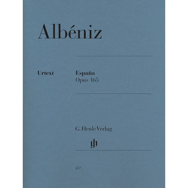 G. HENLE VERLAG Albeniz - Espana,op.65