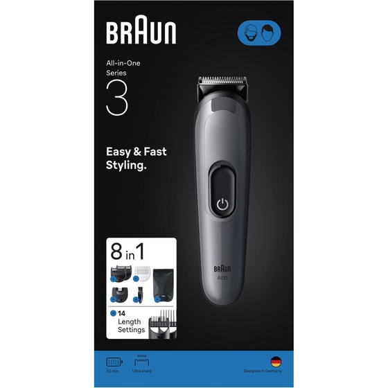 Σετ Περιποίησης 8 in 1 Braun Multigroom Series 3 AIO3540 image 2