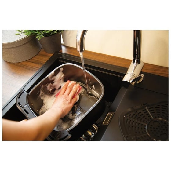 BERLINGER HAUS BH-9446 με Αποσπώμενο Κάδο 1300 W 6.3 L Μαύρο Φριτέζα Αέρος image 3