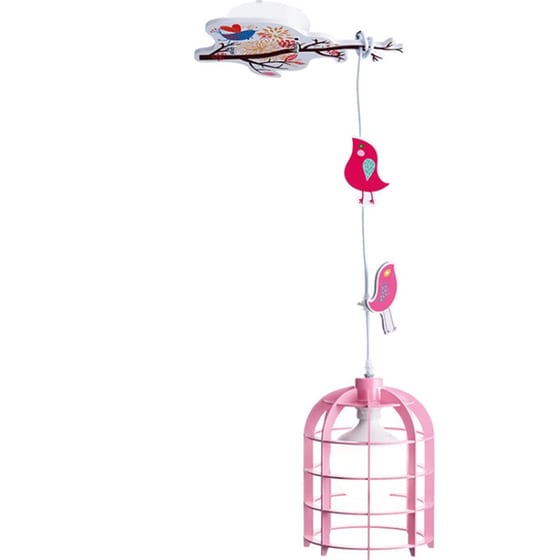 Παιδικό Φωτιστικό Οροφής Aca Foret MD150411P - Ροζ image 0