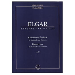 Elgar - Concerto In E Minor Op.85 Cello [pocket Score]