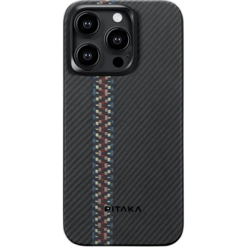 PITAKA Θήκη Apple iPhone 15 Pro - Pitaka Fusion Weaving Magez Case Magsafe - Πολύχρωμο