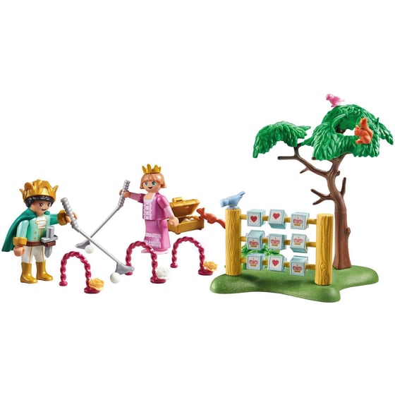 Playmobil Princess Magic Βασιλικοί Διάδοχοι Με Παιχνίδια Στον Κήπο (71849) image 2
