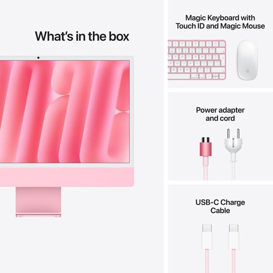Apple iMac 24" 4.5K Retina Display (Apple M6 12C/16GB/512GB SSD/12C GPU) - Pink image 7