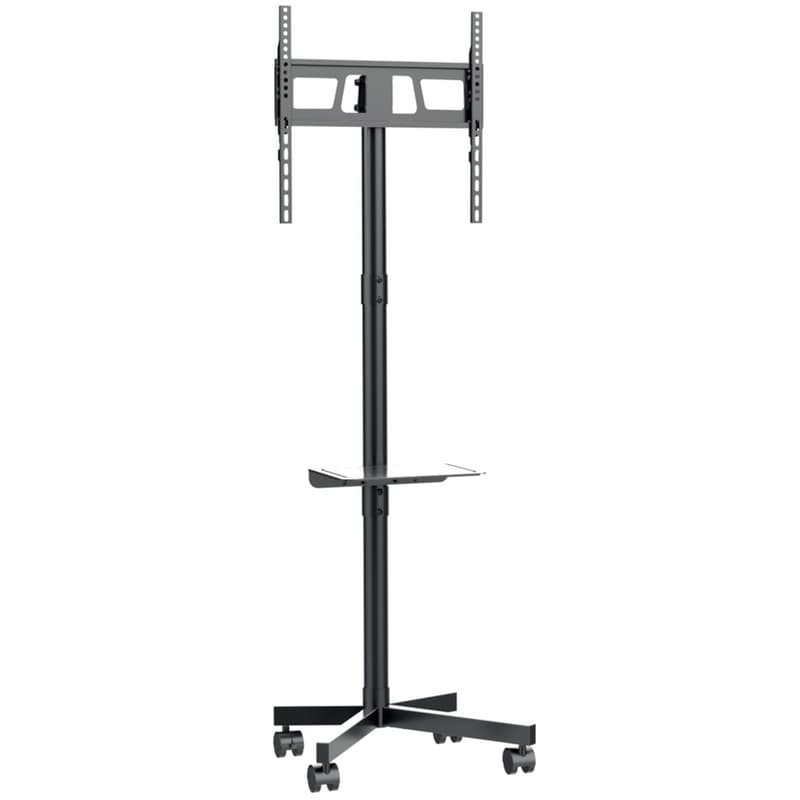 GEMBRID Βάση Τηλεόρασης Επιδαπέδια Gembird TVS-55T-03 με ροδάκια 32 - 55έως 25 kg - Μαύρο