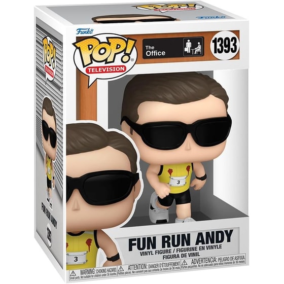 Funko Pop! Television - The Office - Fun Run Andy #1393 image 2