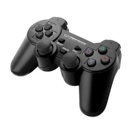Esperanza EGG107K Ενσύρματο Χειριστήριο για PS3/PC - Μαύρο
