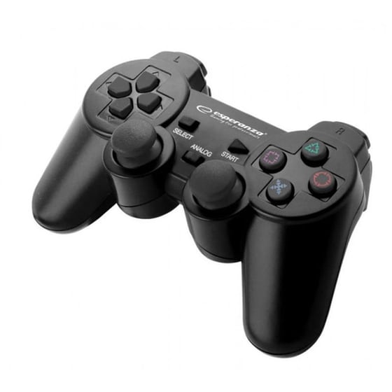 Esperanza EGG107K Ενσύρματο Χειριστήριο για PS3/PC - Μαύρο image 0