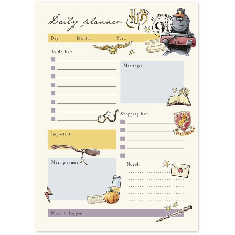 ERIK Ημερολόγιο Πλάνο Erik To Do List Α5 Harry Potter