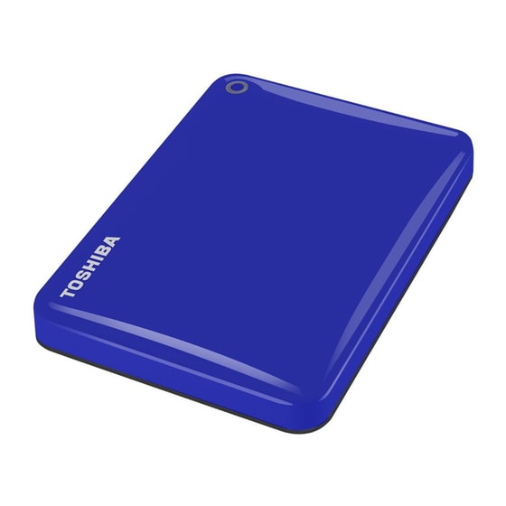Εξωτερικός σκληρός δίσκος Toshiba Canvio Connect II 500GB 2.5" USB 3.0 HDTC805EL3AA Μπλε image 2
