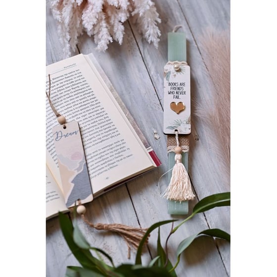 Λαμπάδα Rodia&nbsp;Σελιδοδείκτης&nbsp;Books&nbsp;Are&nbsp;Friends image 1