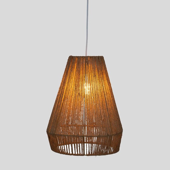 Φωτιστικό Οροφής Μονόφωτο Spitishop A-s Palm Natural 182408 Ψάθινο - Φυσικό image 2