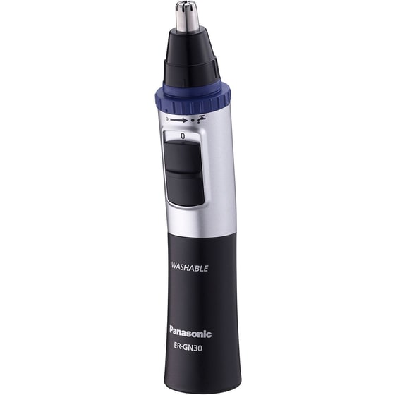 Trimmer PANASONIC ER-GN30 με Σύστημα Καθαρισμού για Μύτη, Αυτιά, Φρύδια και Γένι Ασημί image 3