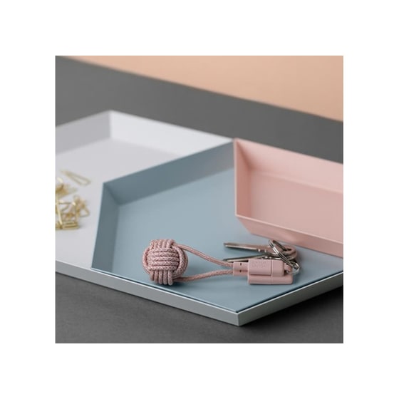 Καλώδιο δεδομένων Native Union Μπρελόκ Usb to Lightning 0.15m - Pink image 3