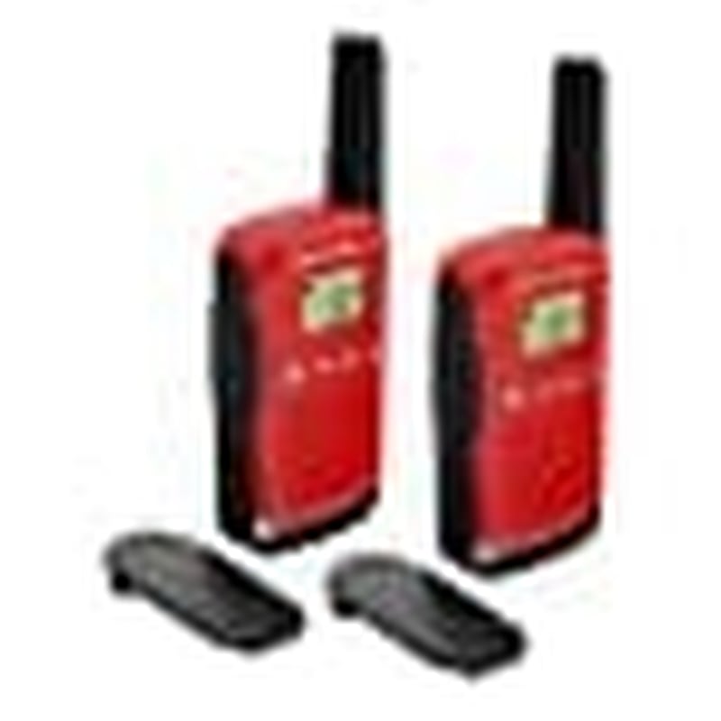 MOTOROLA WALKIE TALKIE MOT.T42 16CH.4KM.RED KIT2