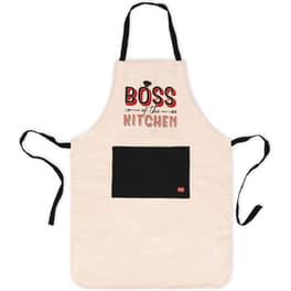 Ποδιά Μαγειρικής Legami Boss of the Kitchen - Μπεζ/Μαύρη