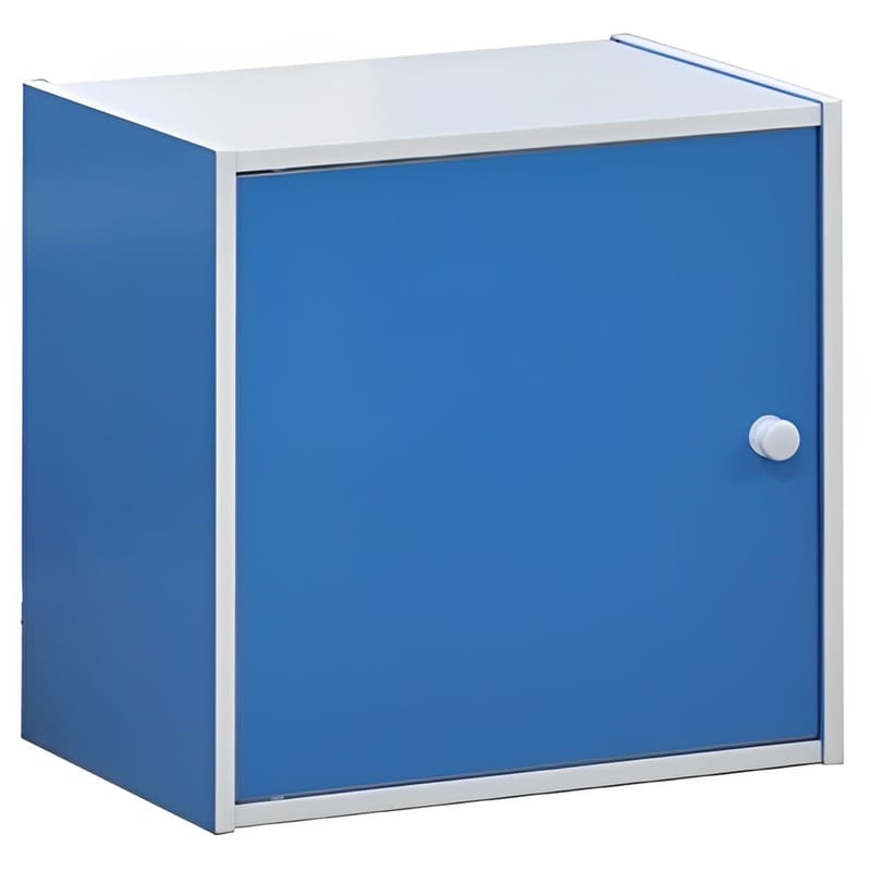 WOODWELL Βιβλιοθήκη WoodwelL Decon Cube 40x29 cm - Μπλε