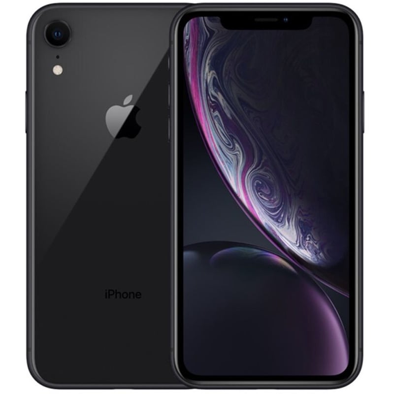 APPLE Μεταχειρισμένο Apple iPhone XR 64GB Black second go value Certified by iRepair