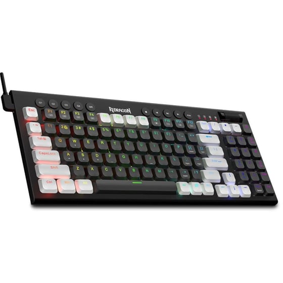 Redragon Sion K653 Gaming Μηχανικό Ενσύρματο USB Πληκτρολόγιο RGB Μαύρο (US) image 2