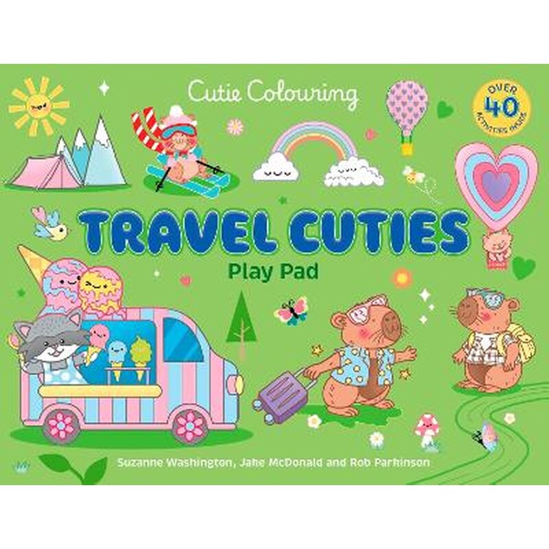 Travel Cuties Play Pad: Peel-Off Paper Fun