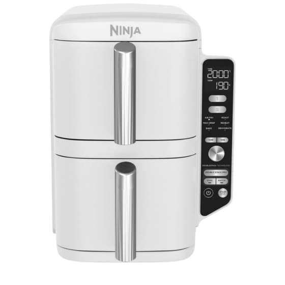 NINJA SL400 WTE με Διπλό Αποσπώμενο Κάδο 2470 W 9.5 L Λευκή Φριτέζα Αέρος image 0