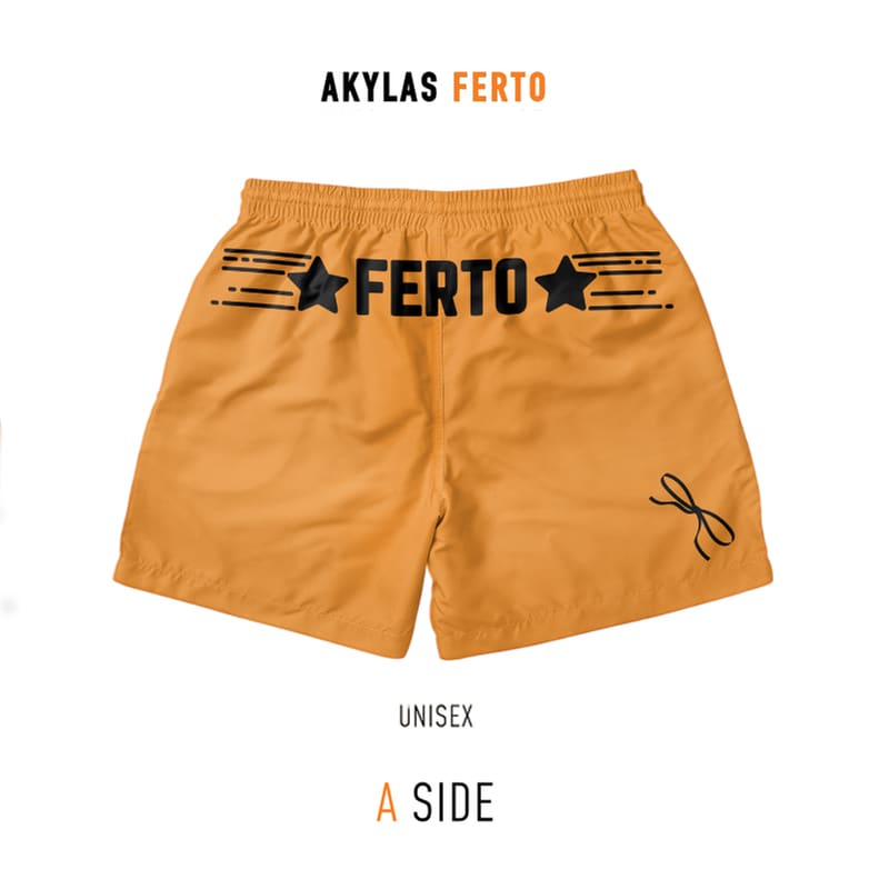 Σορτσάκι Akylas - FERTO One Size Ενηλίκων Unisex - Πορτοκαλί (1 τεμάχιο)