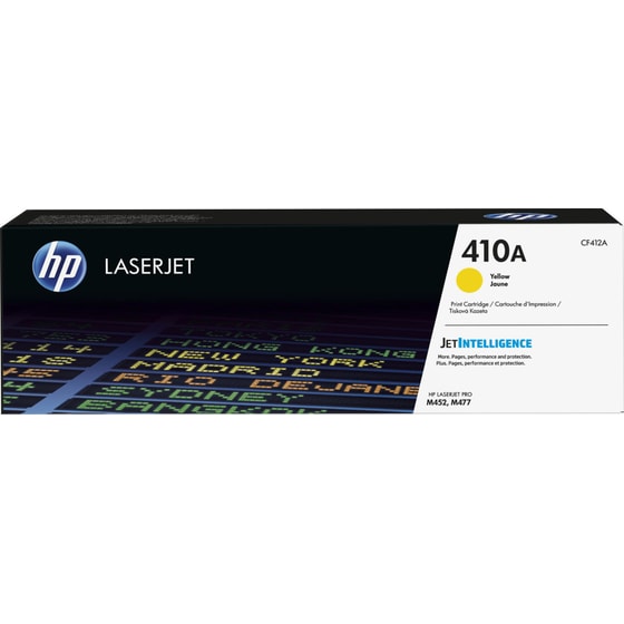Toner HP 410A CF412A - Yellow image 0