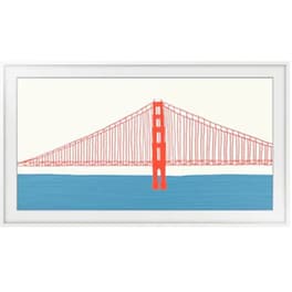 Μαγνητικό Πλαίσιο Τηλεόρασης Samsung The Frame 75" VG-SCFA75WTBXC - Λευκό