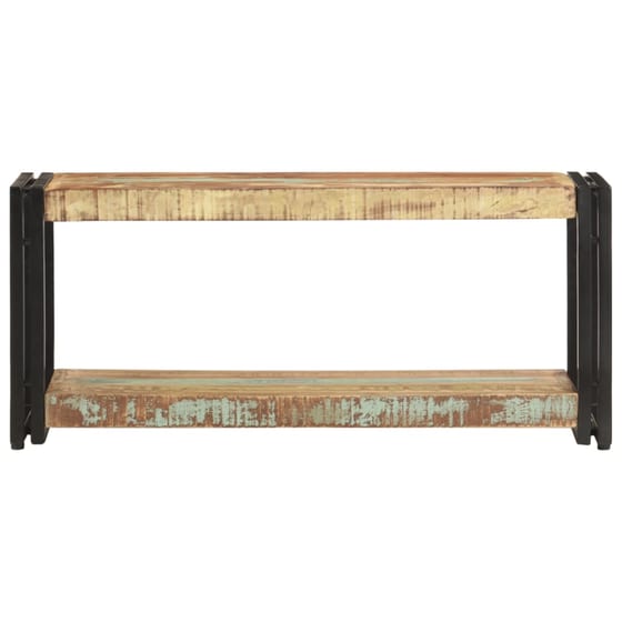 Έπιπλο Τηλεόρασης VidaXL Ξύλινο/Μεταλλικό 90x30x40cm - Kαφέ/Μαύρο image 1