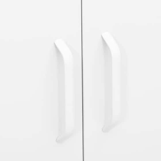 Ντουλάπι Γραφείου VidaXL από Ατσάλι 80x35x101.5 cm - Λευκό image 3