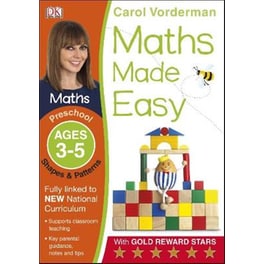 Maths Made Easy: Shapes & Patterns, Ages 3-5 (Preschool)