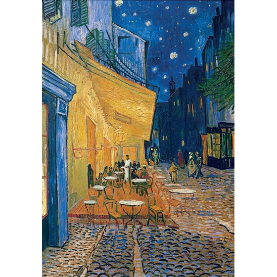 Παζλ Clementoni Museum Collection Van Gogh: Καφέ τη Νύχτα - Compact Box (1000 Κομμάτια) image 1