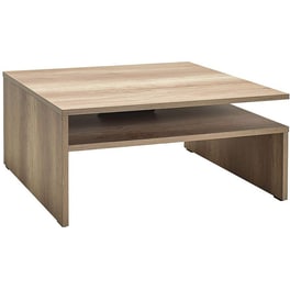 Τραπεζάκι Σαλονιού Spitishop από MDF 90x90x42cm - Καφέ