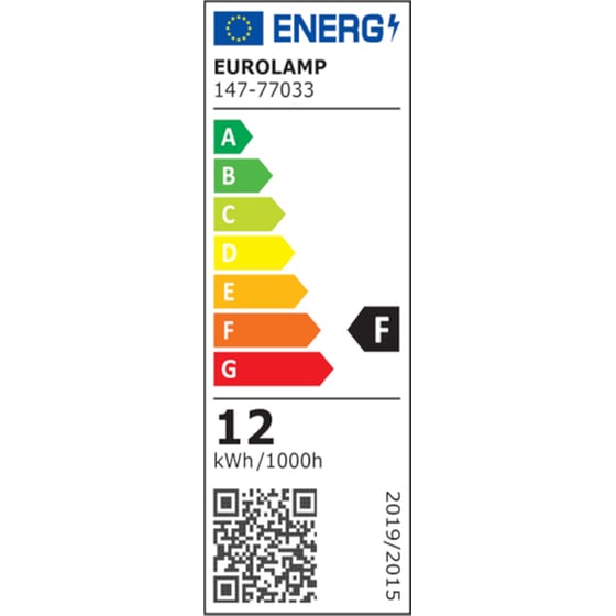 Λάμπα LED Eurolamp E27 12W 2700K - Θερμό Λευκό image 1