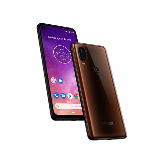 Motorola One Vision 128GB Dual Sim - Καφέ image 4