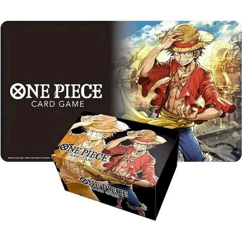 Σετ Κουτί Αποθήκευσης Playmat Bandai One Piece Card Game Monkey D. Luffy