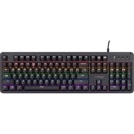 Trust GXT 863 Mazz Gaming Μηχανικό Ενσύρματο Πληκτρολόγιο με Outemu Red διακόπτες και RGB φωτισμό (US)